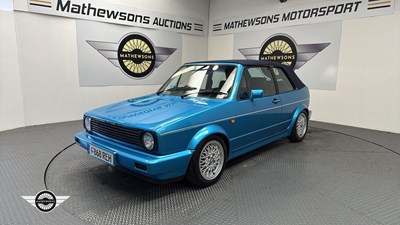 Lot 667 - 1988 VOLKSWAGEN GOLF CABRIO GTI
