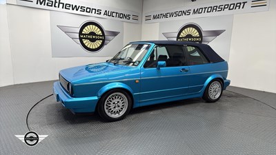 Lot 667 - 1988 VOLKSWAGEN GOLF CABRIO GTI