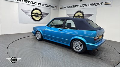 Lot 667 - 1988 VOLKSWAGEN GOLF CABRIO GTI