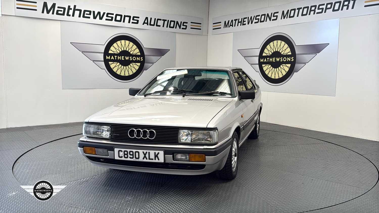 Lot 678 - 1986 AUDI COUPE QUATTRO