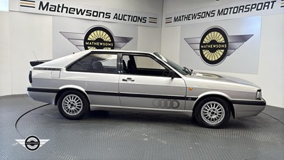 Lot 678 - 1986 AUDI COUPE QUATTRO