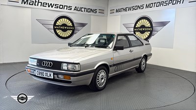 Lot 678 - 1986 AUDI COUPE QUATTRO
