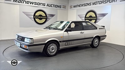 Lot 678 - 1986 AUDI COUPE QUATTRO