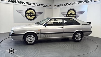 Lot 678 - 1986 AUDI COUPE QUATTRO