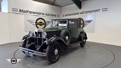 Lot 692 - 1931 HILLMAN WIZARD