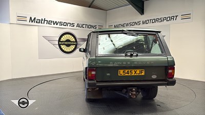 Lot 278 - 1993 LAND ROVER RANGEROVER VOGUE TDI