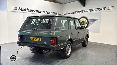 Lot 278 - 1993 LAND ROVER RANGEROVER VOGUE TDI
