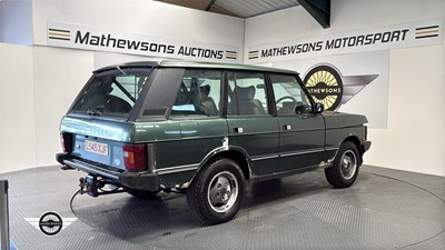 Lot 278 - 1993 LAND ROVER RANGEROVER VOGUE TDI