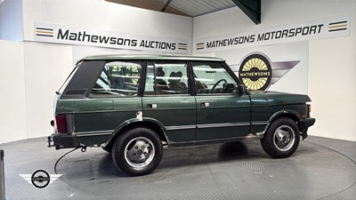 Lot 278 - 1993 LAND ROVER RANGEROVER VOGUE TDI