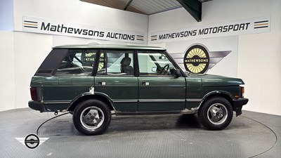Lot 278 - 1993 LAND ROVER RANGEROVER VOGUE TDI