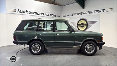 Lot 278 - 1993 LAND ROVER RANGEROVER VOGUE TDI