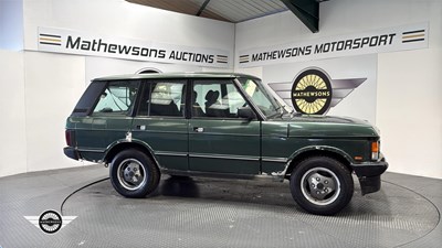 Lot 278 - 1993 LAND ROVER RANGEROVER VOGUE TDI