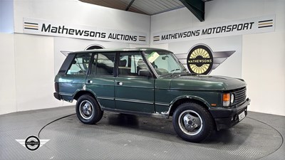 Lot 278 - 1993 LAND ROVER RANGEROVER VOGUE TDI