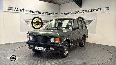 Lot 278 - 1993 LAND ROVER RANGEROVER VOGUE TDI