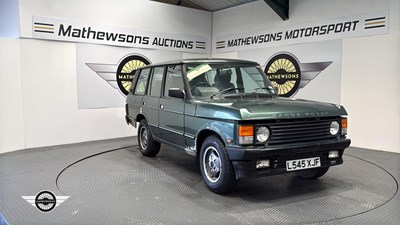 Lot 278 - 1993 LAND ROVER RANGEROVER VOGUE TDI