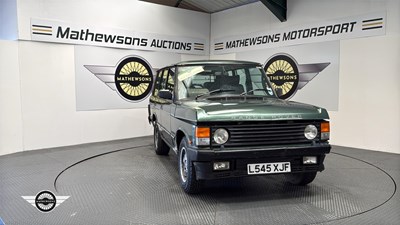 Lot 278 - 1993 LAND ROVER RANGEROVER VOGUE TDI