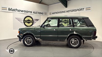 Lot 278 - 1993 LAND ROVER RANGEROVER VOGUE TDI