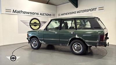 Lot 278 - 1993 LAND ROVER RANGEROVER VOGUE TDI