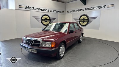 Lot 802 - 1991 MERCEDES 190E AUTO