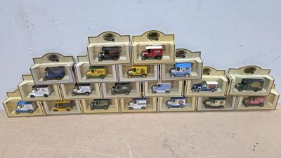 Lot 493 - BOX OF DAYS GONE BY DIE CAST MODELS