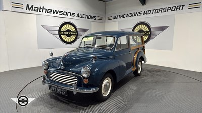 Lot 786 - 1968 MORRIS MINOR TRAVELLER