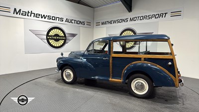 Lot 786 - 1968 MORRIS MINOR TRAVELLER