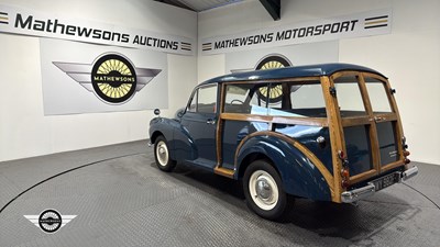 Lot 786 - 1968 MORRIS MINOR TRAVELLER