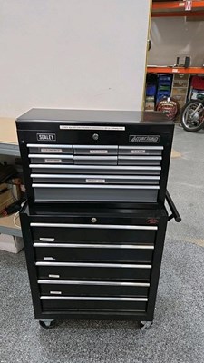 Lot 797 - SEALEY AMERICAN PRO TOOL BOX / CABINET