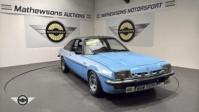 Lot 482 - 1976 OPEL MANTA 1900