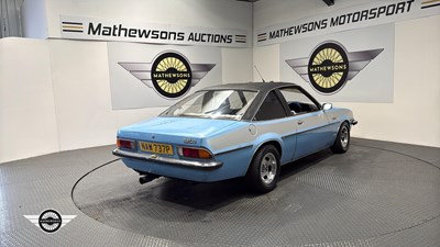 Lot 482 - 1976 OPEL MANTA 1900