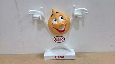 Lot 741 - ESSO DRIP STATUE, PLASTIC REPRO 19" TALL
