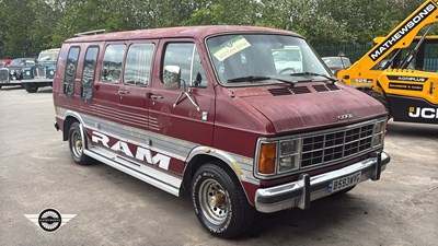 Lot 550 - 1985 DODGE RAM RV VAN - ALL PROCEEDS TO CHARITY