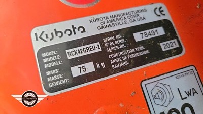 Lot 17 - KUBOTA LAWN MOWER