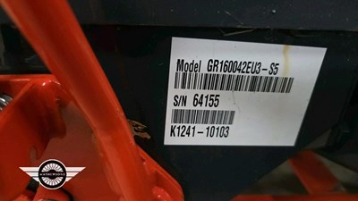Lot 17 - KUBOTA LAWN MOWER