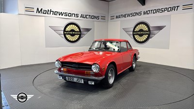 Lot 129 - 1974 TRIUMPH TR6