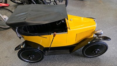 Lot 19 - CITROEN CHAIN DRIVEN PEDAL CAR, AS SHOWN ON THE BOOK PROVIDED, PEDAL CARS FOR KIDS