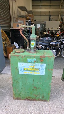 Lot 753 - STERNOL MOTOR OIL DISPENSING TANK