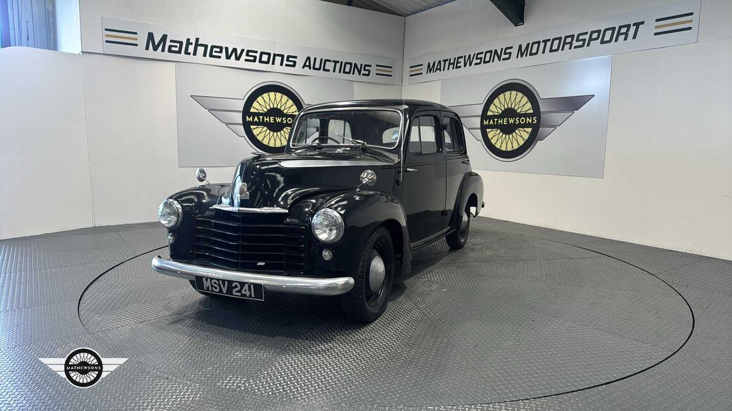 Lot 547 - 1950 VAUXHALL WYVERN