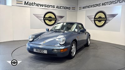 Lot 853 - 1990 PORSCHE 911 CARRERA 2 CABRIO A