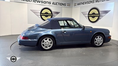 Lot 853 - 1990 PORSCHE 911 CARRERA 2 CABRIO A