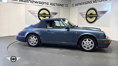 Lot 853 - 1990 PORSCHE 911 CARRERA 2 CABRIO A