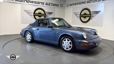 Lot 853 - 1990 PORSCHE 911 CARRERA 2 CABRIO A