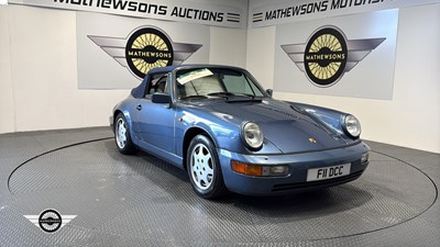 Lot 853 - 1990 PORSCHE 911 CARRERA 2 CABRIO A