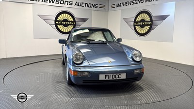 Lot 853 - 1990 PORSCHE 911 CARRERA 2 CABRIO A