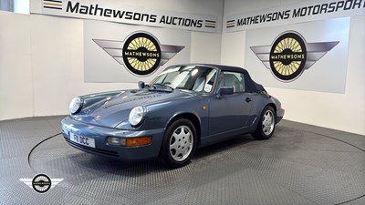 Lot 853 - 1990 PORSCHE 911 CARRERA 2 CABRIO A