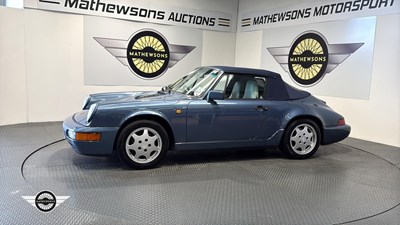 Lot 853 - 1990 PORSCHE 911 CARRERA 2 CABRIO A