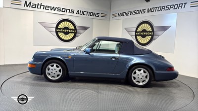 Lot 853 - 1990 PORSCHE 911 CARRERA 2 CABRIO A