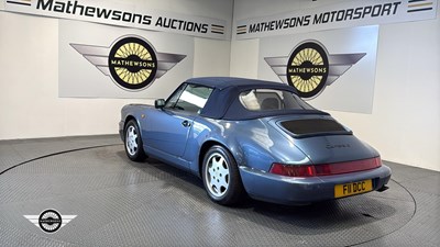 Lot 853 - 1990 PORSCHE 911 CARRERA 2 CABRIO A