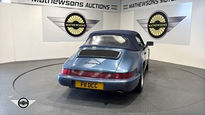 Lot 853 - 1990 PORSCHE 911 CARRERA 2 CABRIO A