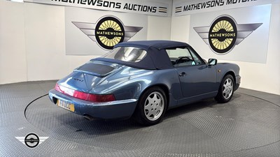 Lot 853 - 1990 PORSCHE 911 CARRERA 2 CABRIO A